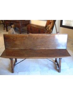 Banco con fiadores de hierro 2