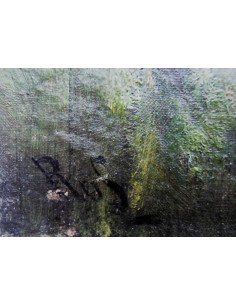 Paisaje. Óleo sobre lienzo. 2