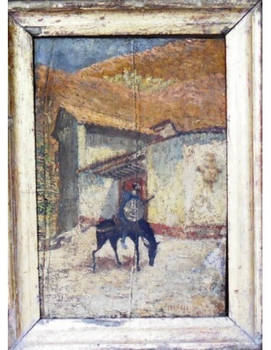 Don Quijote de la Mancha. Óleo sobre lienzo.