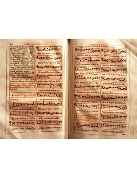 Misal Romano. Año 1700