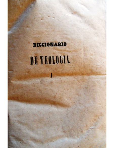 Diccionario de Teología