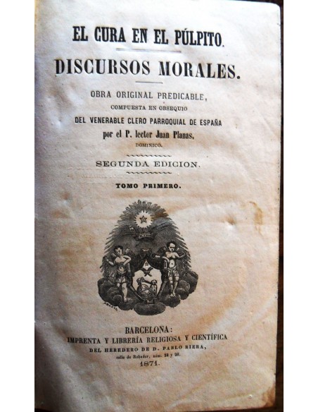 El cura en el púlpito