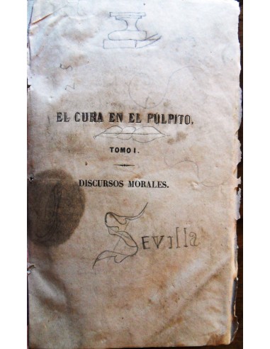 El cura en el púlpito