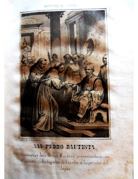 Vida de los mártires de Japón