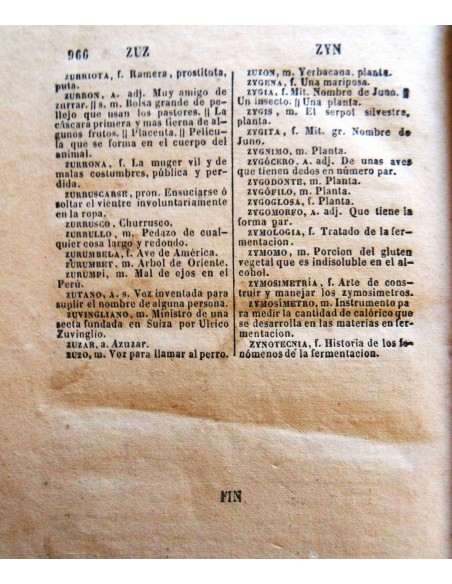 Diccionario nacional