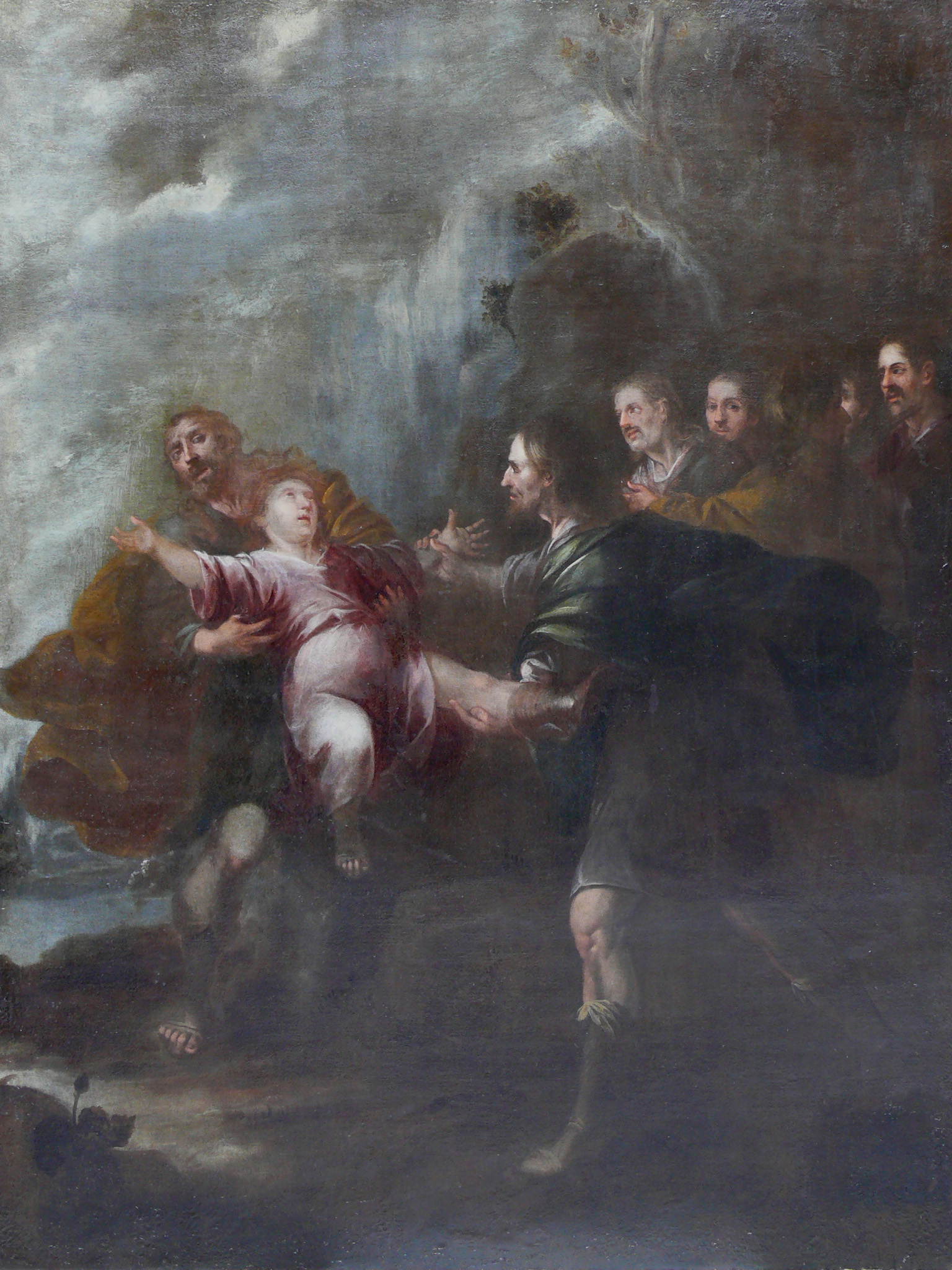 José llevado al pozo por sus hermanos